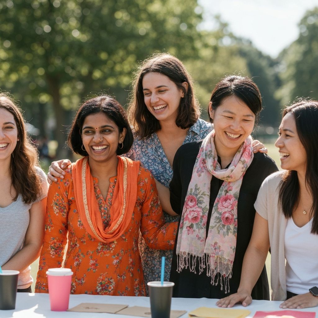 Community coming together to support charitable causes